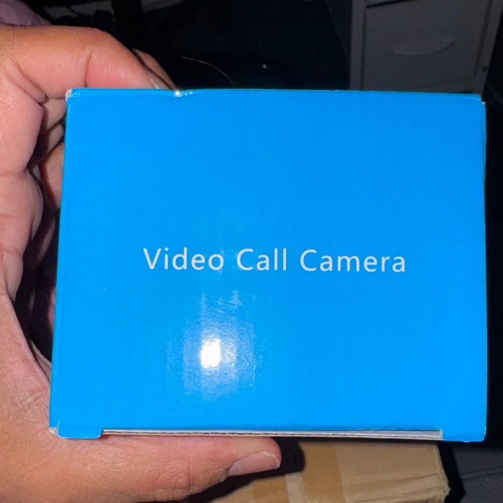 Video Call Camera with Face Recognition - White